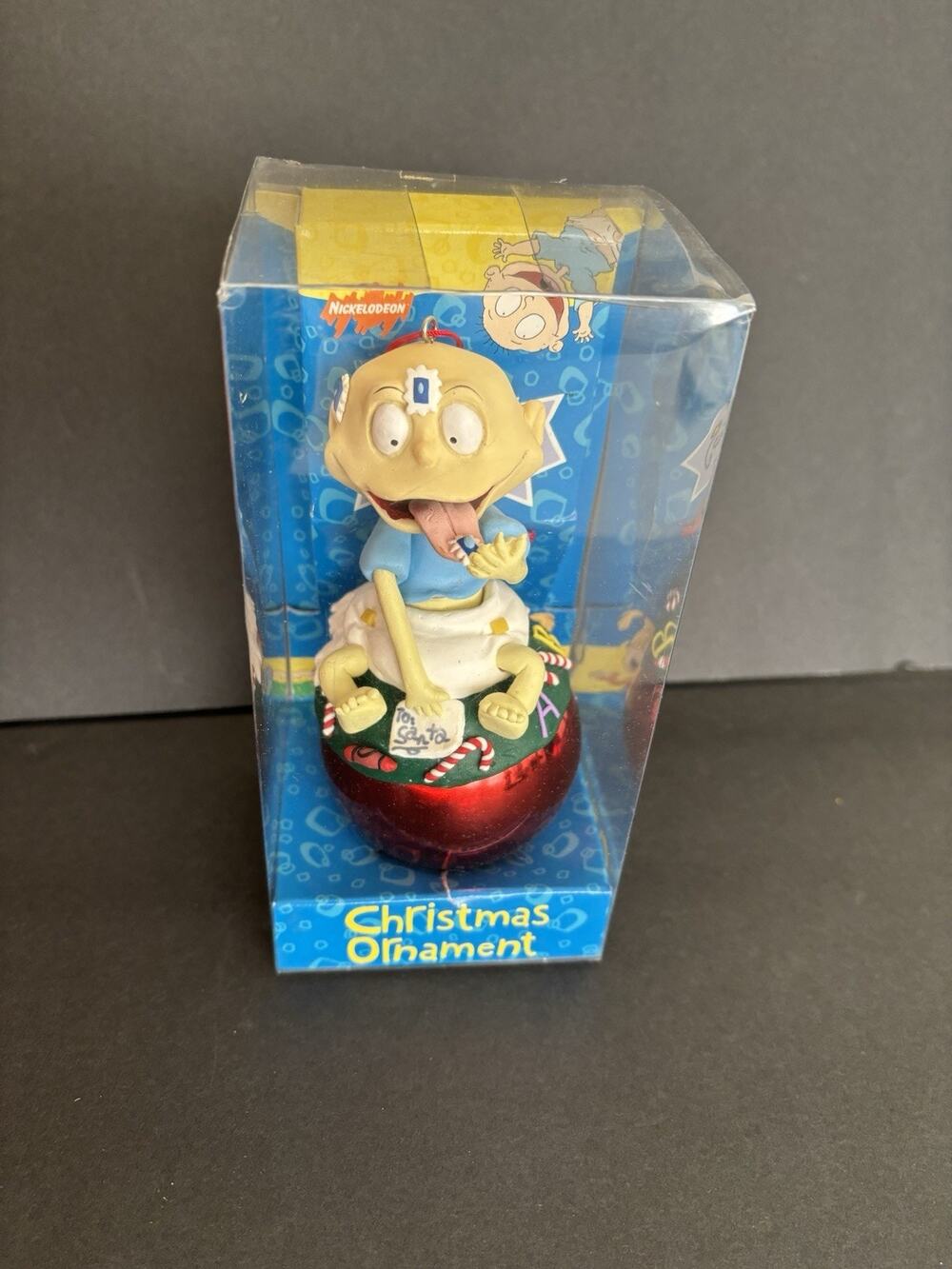 Rugrats Nickelodeon Tommy Christmas Ornament 1998 Rug Rats NEW SEALED